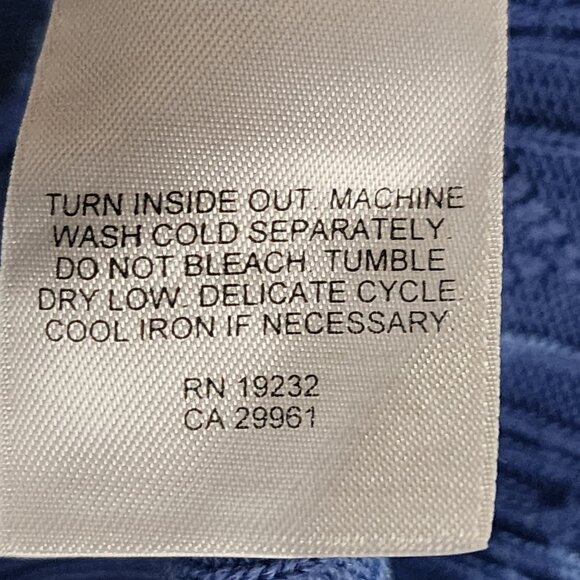 Alfred Dunner Periwinkle Blue SS Acrylic CrewNeck Cable Knit Sweater Blouse Sz L - Picture 16 of 16